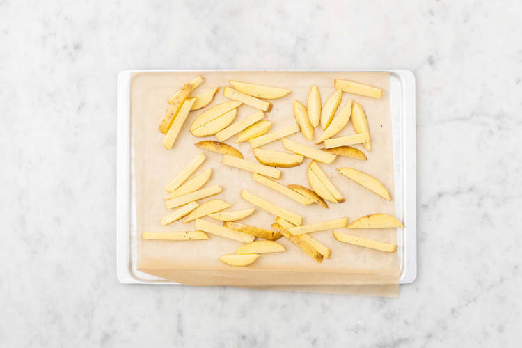 Cuire les frites