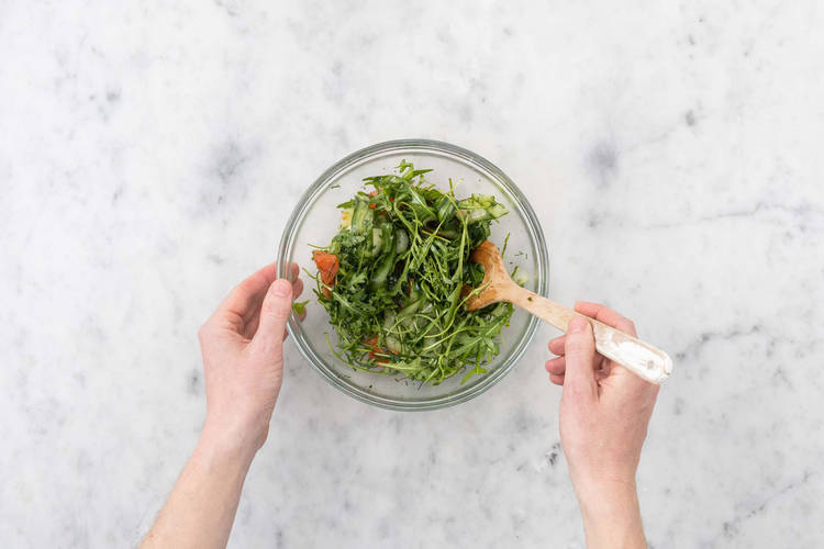 Préparer la vinaigrette