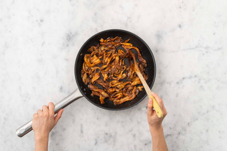 Für die Pulled Mushrooms