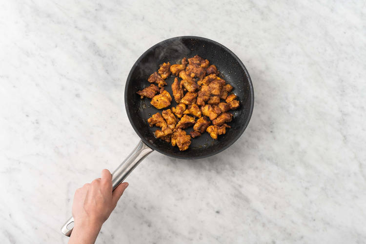 Faire cuire le poulet