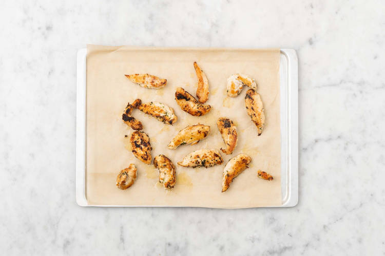 Faire cuire le poulet