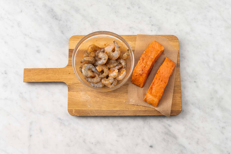 Préparer les fruits de mer