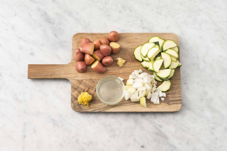 Préparer les légumes