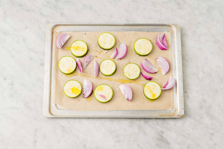 Für das Ofengemüse