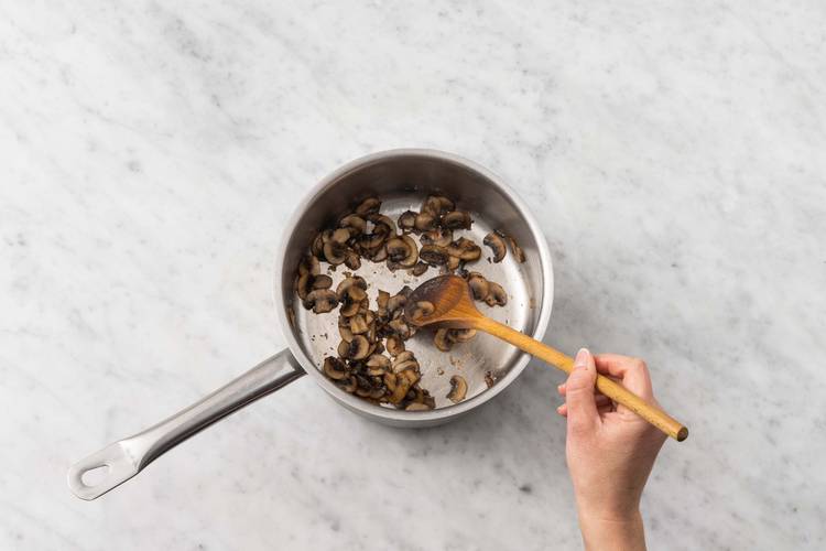 Cook the Mushrooms