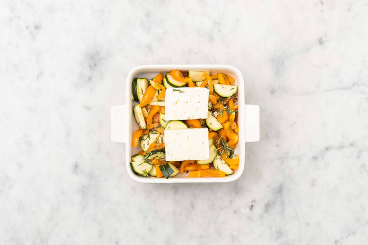 Préparer le plat à four