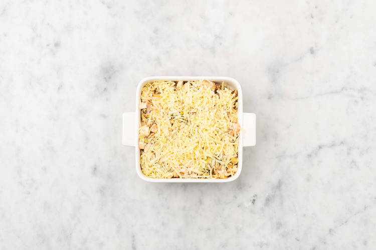 Gratin backen