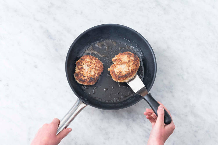 Form and cook burgers