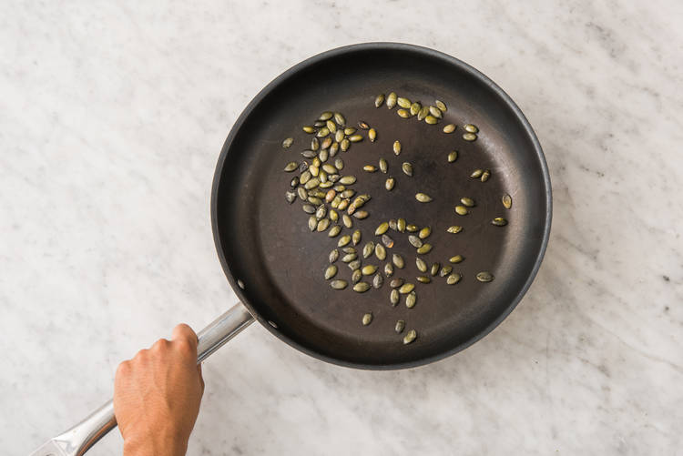 Faire griller les graines de citrouille