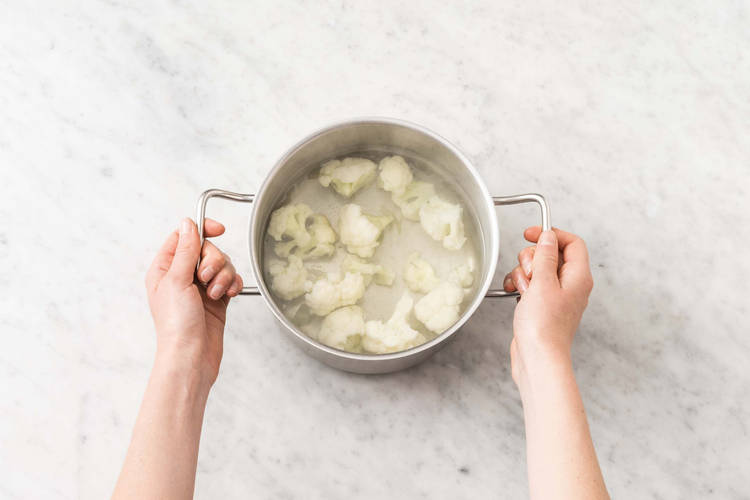 Faire cuire le chou-fleur