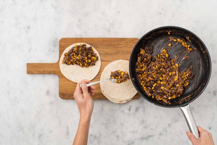 Build the Quesadilla