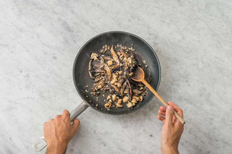 Champignons bakken