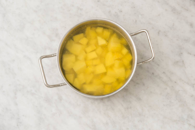 Cuire les pommes de terre