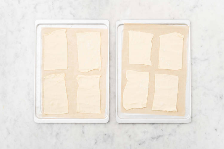 Tartelettes vorbereiten