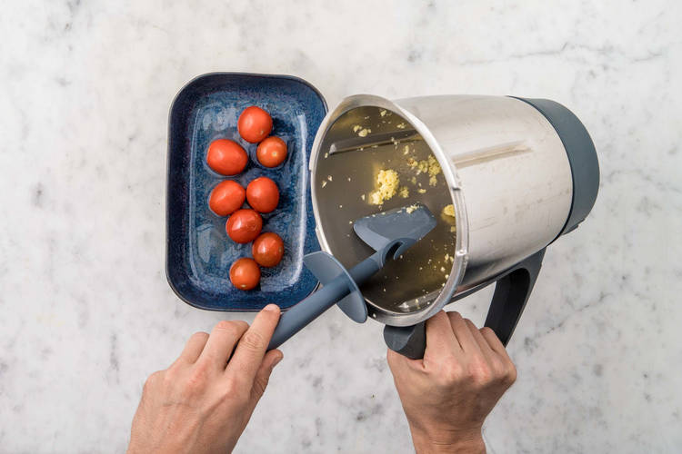 Tomaten rösten