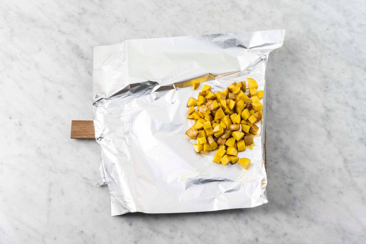 Faire griller les pommes de terre