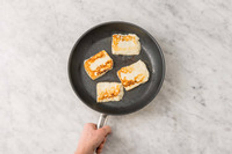 Halloumi bakken