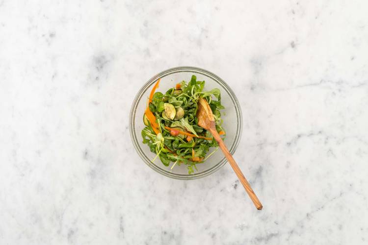 Salade maken