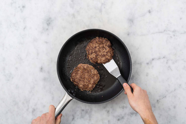 Hamburgers maken