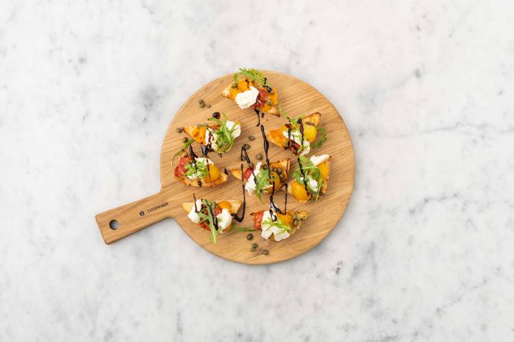 Finish the Bruschetta