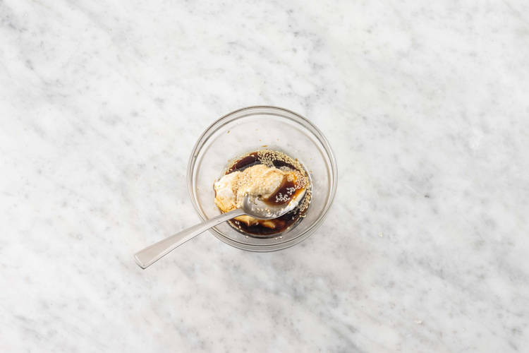 Bland mayodressing