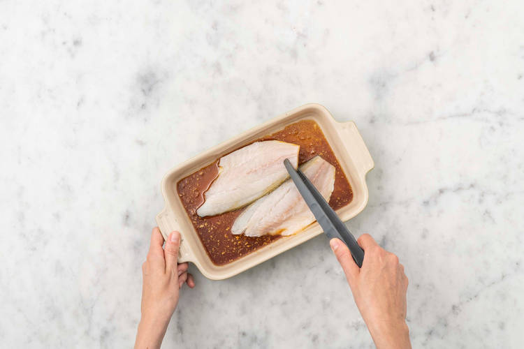 Préparer la marinade