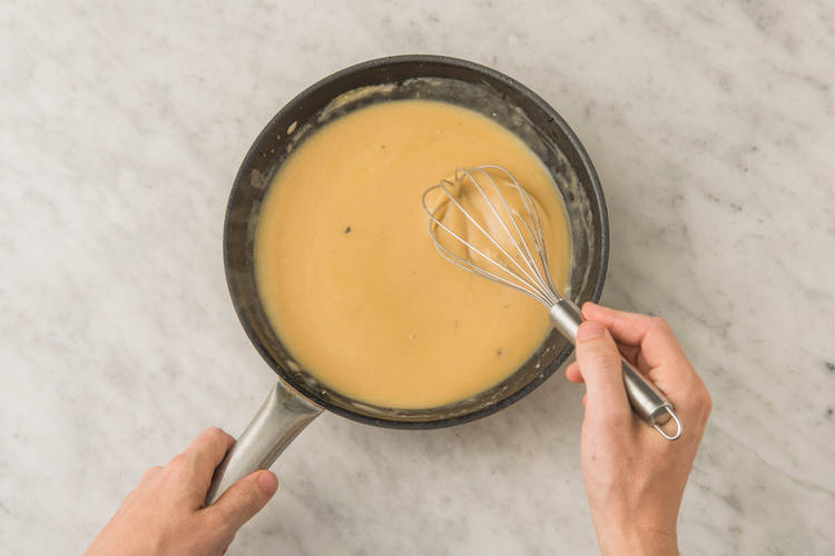 Préparer la sauce