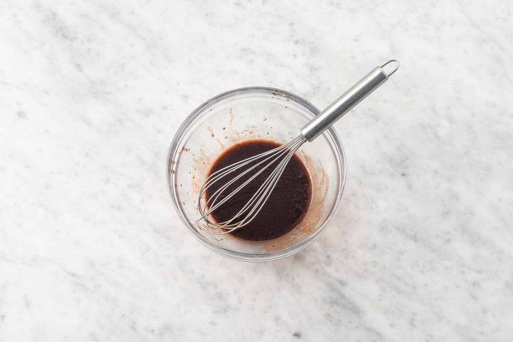 Préparer la vinaigrette