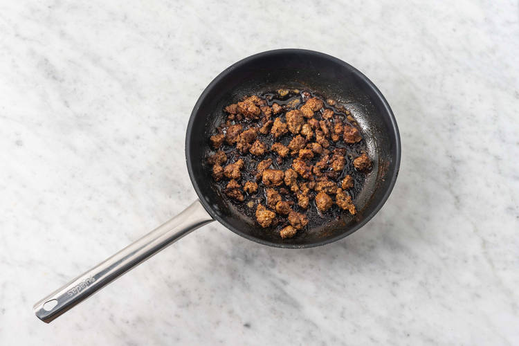 Faire cuire le chorizo