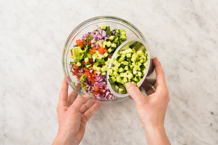 Salade maken