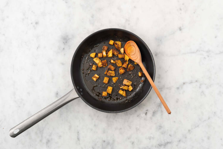 Croutons bakken