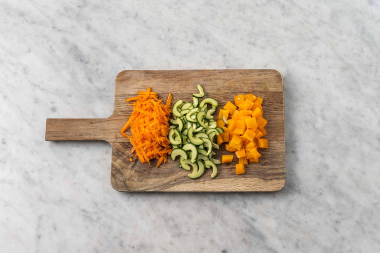 Förbered grönsaker