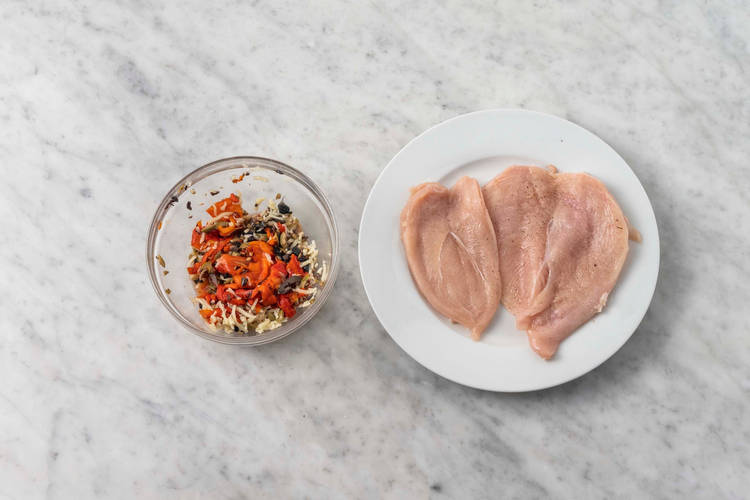 Finish prep and cook orzo