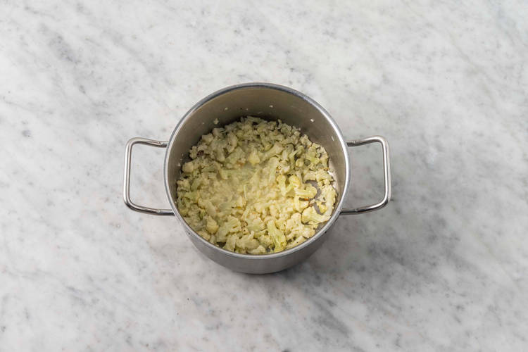Cook cauliflower