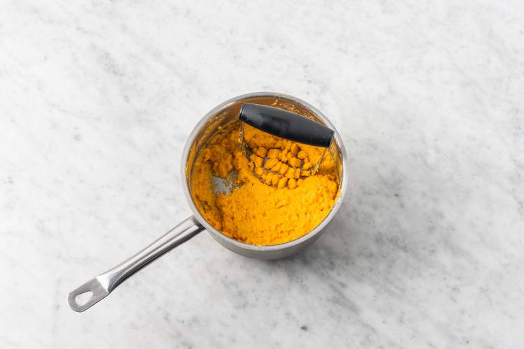 Finish  sweet potatoes