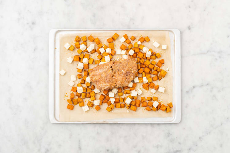 Süßkartoffel backen