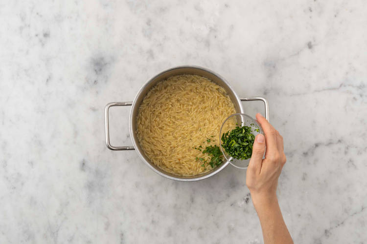 Orzo vollenden