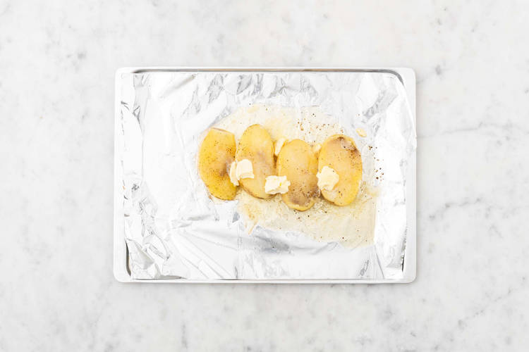 Rôtir les pommes de terre