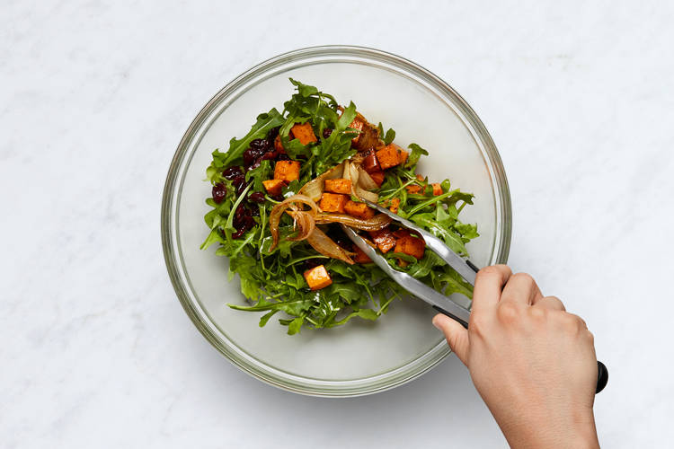 Finish Farro & Make Salad