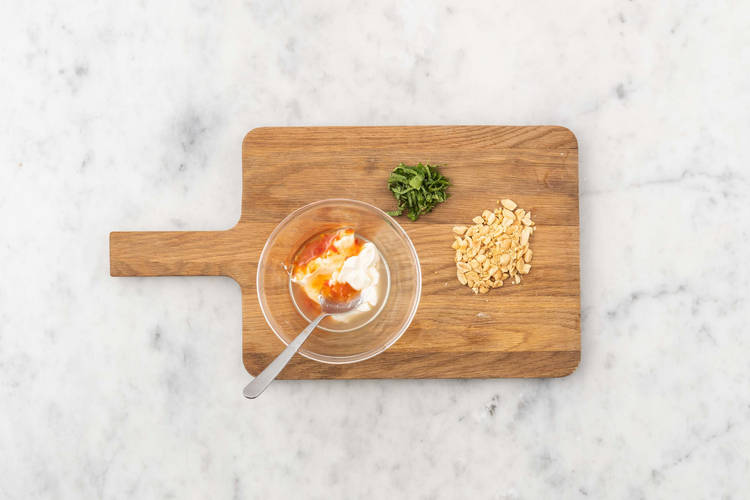 Préparer les condiments