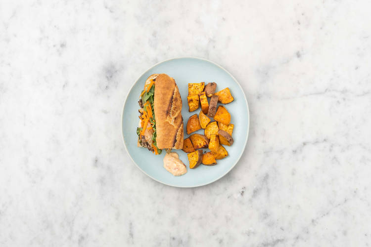 Sandwich belegen