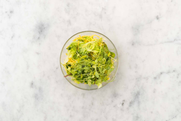 Mélanger la salade
