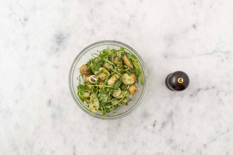 Assembler la salade