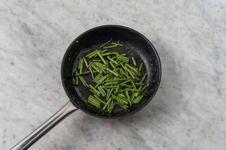 Faire cuire les haricots verts