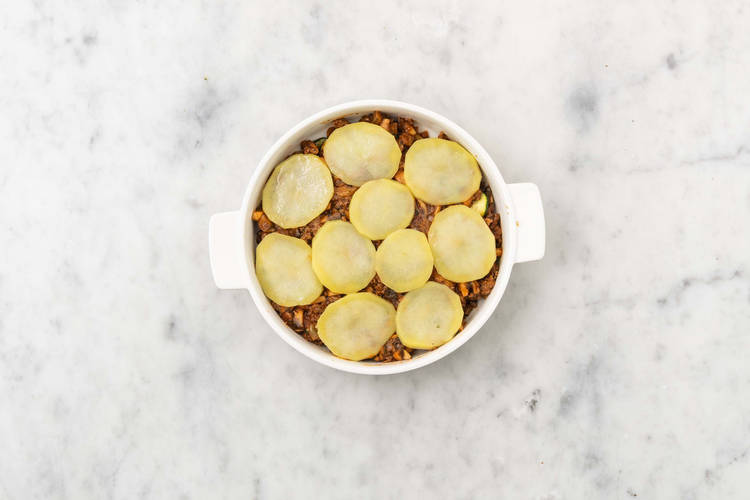 Préparer le plat à four