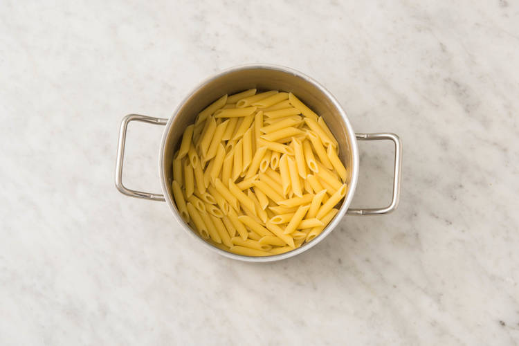 Cuire les penne