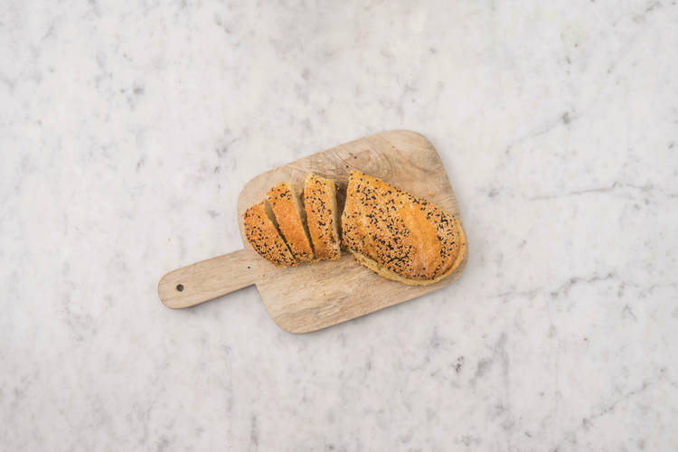 bake the garlic bread