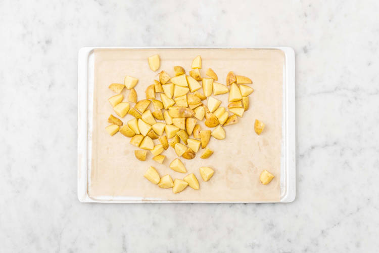 Kartoffeln backen