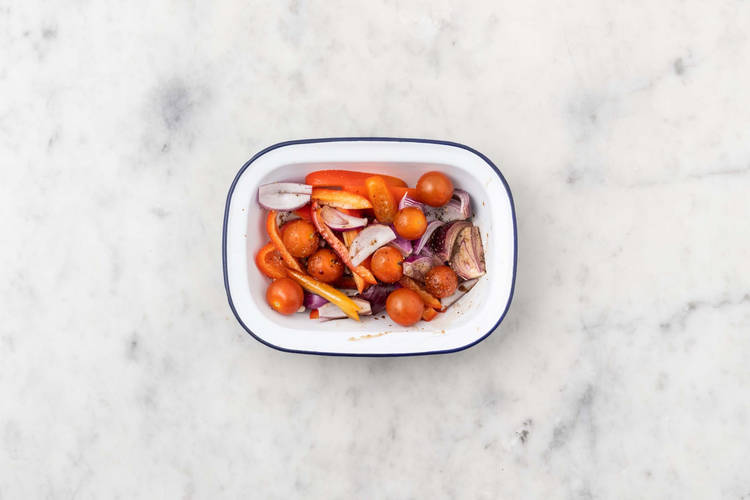 Karamellisera grönsaker