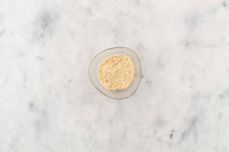 Für das Cashew-Topping